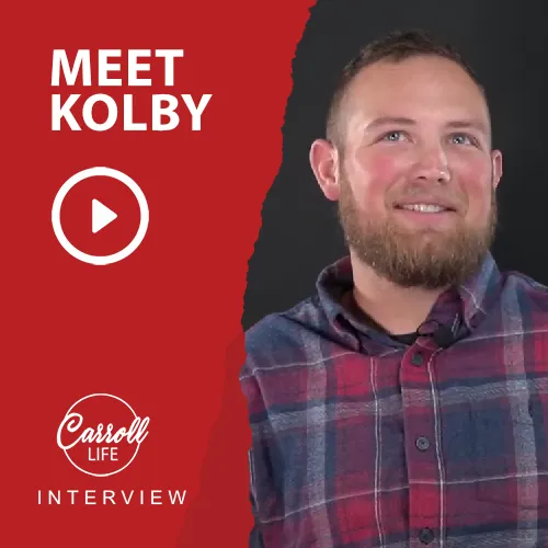 Kolby speaks about life in Carrol, IA.